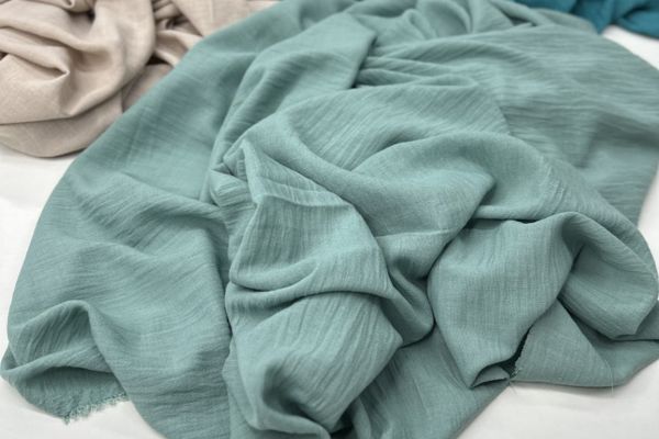 Плательная ткань Аделина жатка Полынь